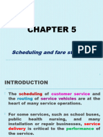 CH 5 Scheduling and Fare Structure