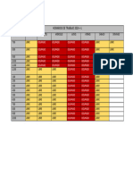 Horarios de Trabajo 2024