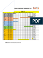 Jadwal Cuti Karayawan PT Dahana Jobsite Jb-Ai