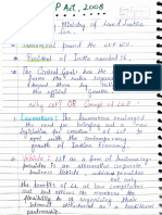 LLP Act 2008 Handwritten Notes