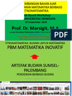 Marsigit Perangkat UNSRI Etnomatematika