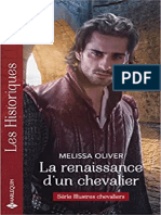 La Renaissance D'un Chevalier - Melissa OLIVER