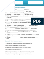 Bản Sao Của Past Continuous- Worksheet 2