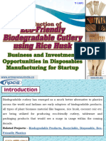 Production of Eco-Friendly Biodegradable Cutlery Using Rice Husk-211175