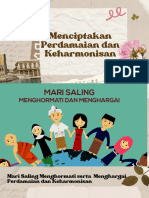 Menciptakan Perdamaian Dan Keharmonisan