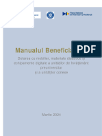 Manual Beneficiar Dotari - Martie 2024