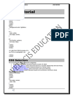 CSS Tutorial