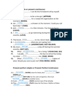 Present Tenses