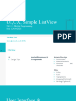 TK2323 Lecture 4 - UI, Material Design