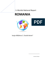 Romania National Report Wave 3