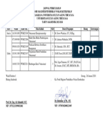 Jadwal Pekuliahan Genap 2023-2024