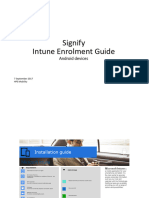 Signify Intune Enrolment Guide Android - v2.0