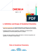 Che2614 Learning Units 1-4