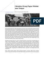 Rekonstruksi Identitas Orang Papua Melalui Perubahan Nama Tempat