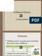 MLC Childhood Obesity- Audio and Notes