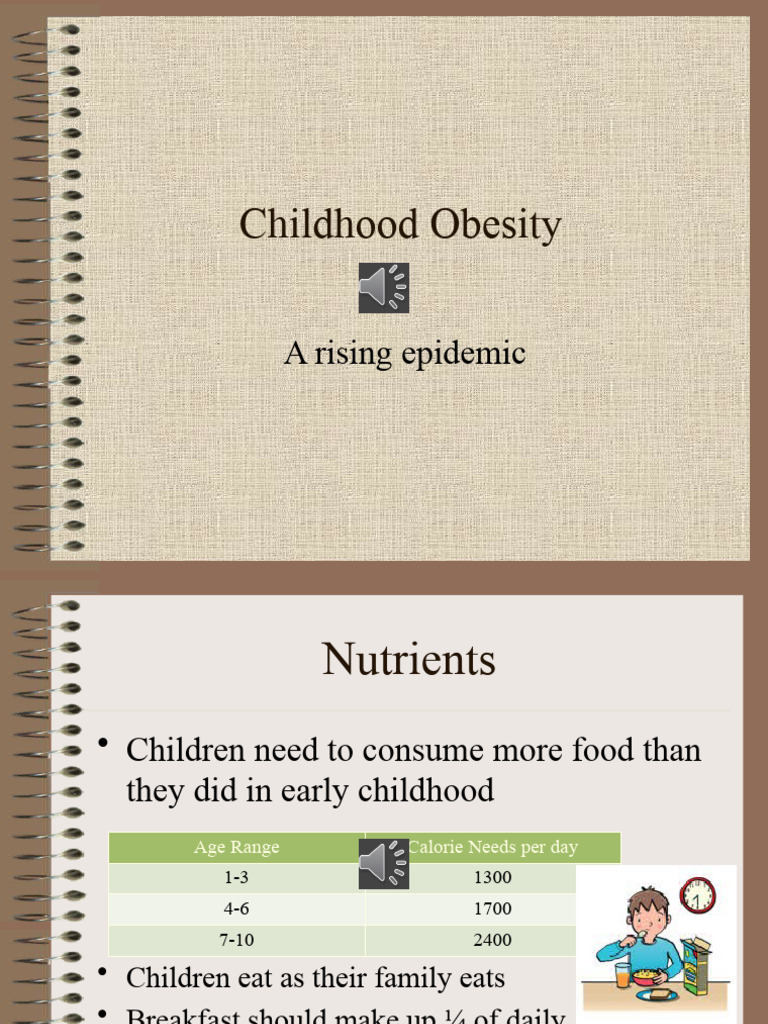 Understanding Childhood Obesity Trends | PDF