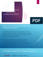 The 7C's of Effective Communication | PDF