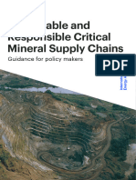 Sustainableand Responsible Critical Mineral Supply Chains