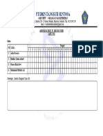 Absensi Security CV SBS