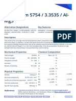 Data Sheet - Aluminum EN AW 5754