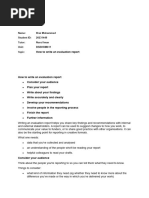 Writing Effective Evaluation Reports | PDF | Evaluation | Policy