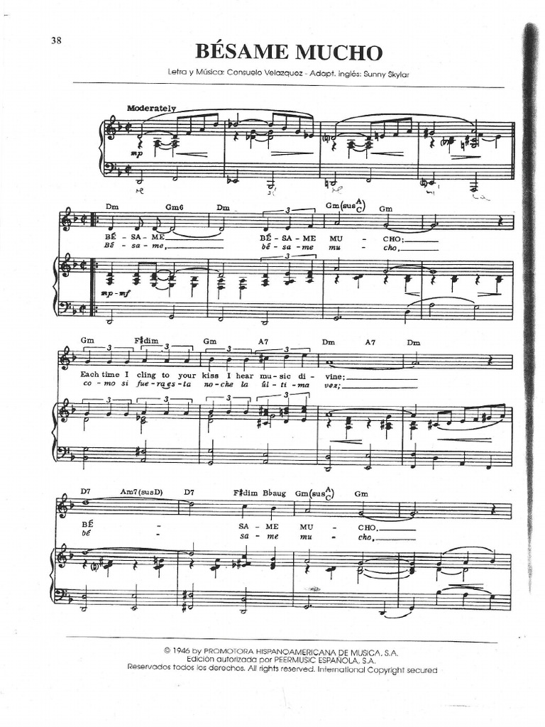 Bésame Mucho Concert Band PDF