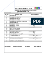 Lifting Plan