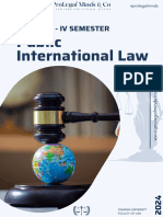 Public Int. Law - LLB - IV Semester - Prolegalminds