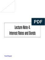 FM23_Lecture Note 4_Interest Rates and Bonds