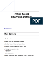 FM23 - Lecture Note 3 - Time Value of Money