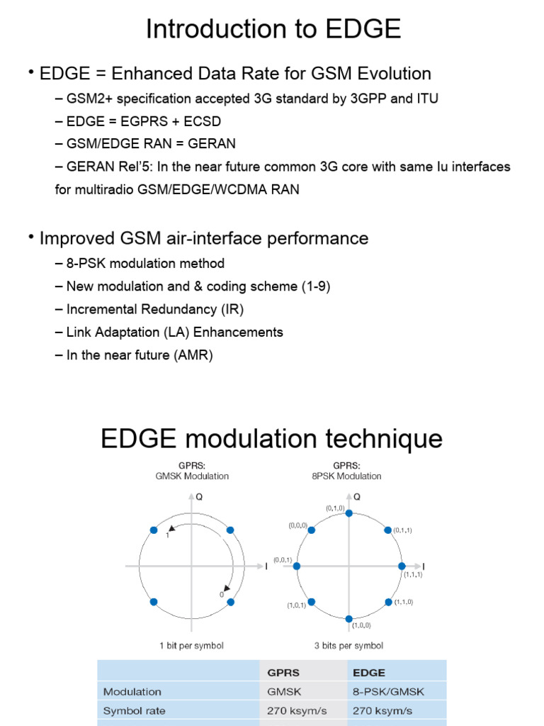 Edgepresentation Pdf General Packet Radio Service