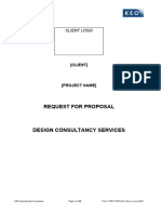 TDR F PPM 09.04.01 Request for Proposal Consultant