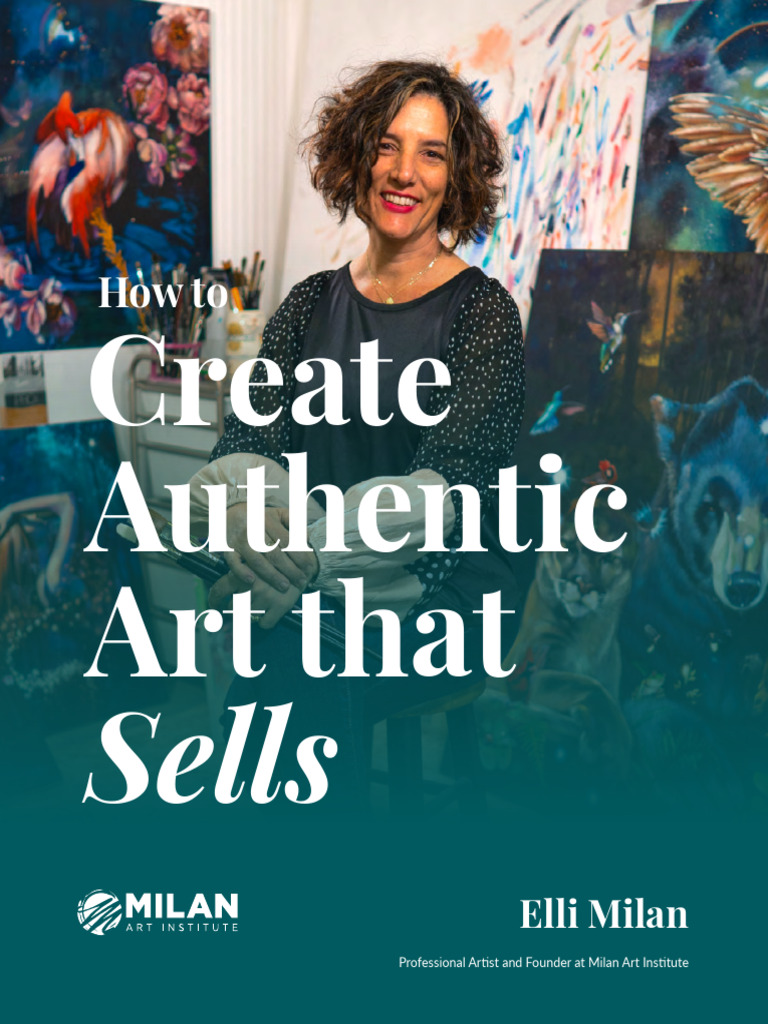 Authentic Art That Sells Ebook | PDF | Color | Composition (Visual Arts)