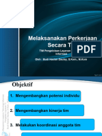 Pertemuan 6 - Melakukan Pekerjaan Bersama TIM (Objektif 3)