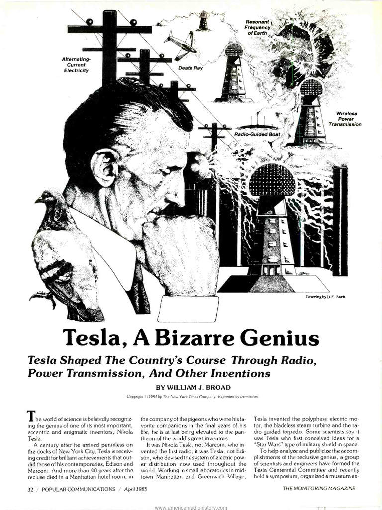 Tesla abizarre genius download free pdf nikola tesla radio