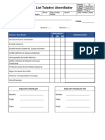 SSO-CL-07. Check List Taladro - Atornillador Rev. 02