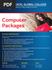 Computer-Packages - Notes