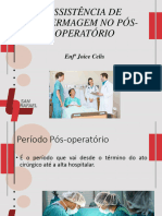 LIVE - Assistência de Enfermagem No Pós-Operatório