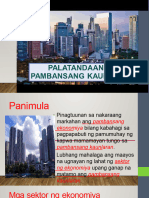 G9 AP Q4 Week 1 Palatandaan NG Pambansang Kaunlaran