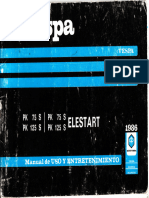 Manual Usuario Vespa PK S 1986