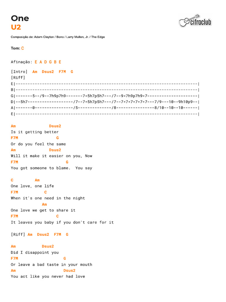 One U2 | PDF
