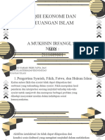 Fiqih Ekonomi Dan Keuangan Islam