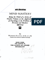 1914 Hilton Mind Mastery