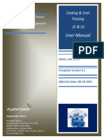 User Manual: Coding & Unit Testing (C & U)