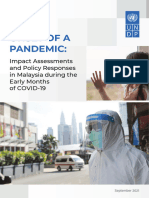 UNDP RBAP The Onset of A Pandemic 2022