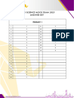 G0K - G12-2021-SIMSO-Science-National round-Mock-Answer Key