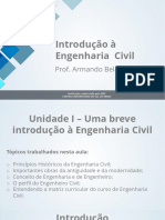 Introdução à Engenharia Civil - Unidade I