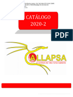 ALLAPSA CATÁLOGO 2020-2
