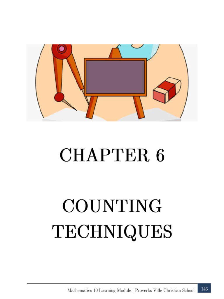 Counting techniques pdf