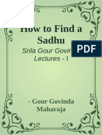 How To Find A Sadhu?